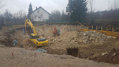 Izgradnja hotela Čatrnja