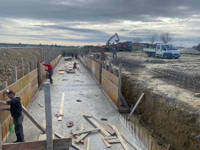 Izgradnja farme Bjelovar